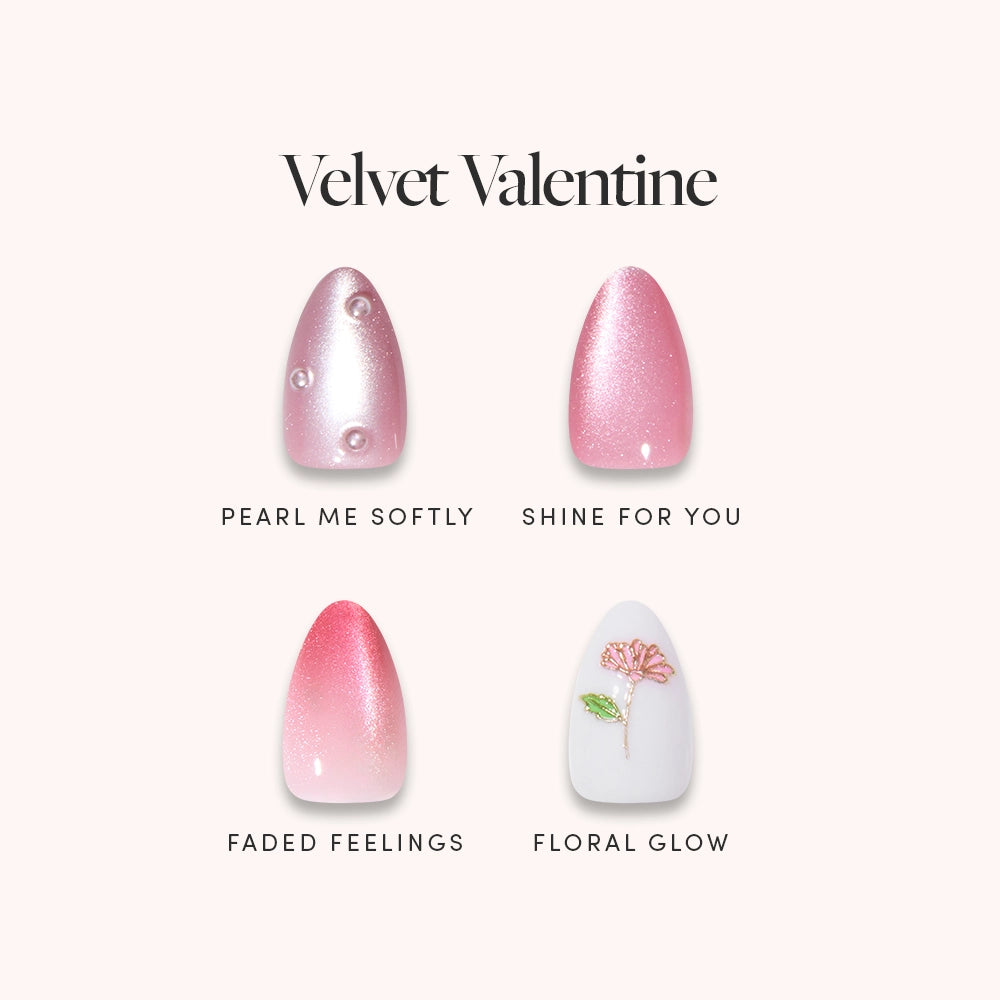 EVER NAIL Valentine No.2 グルー 2026_01_VelvetValentine_NailMe