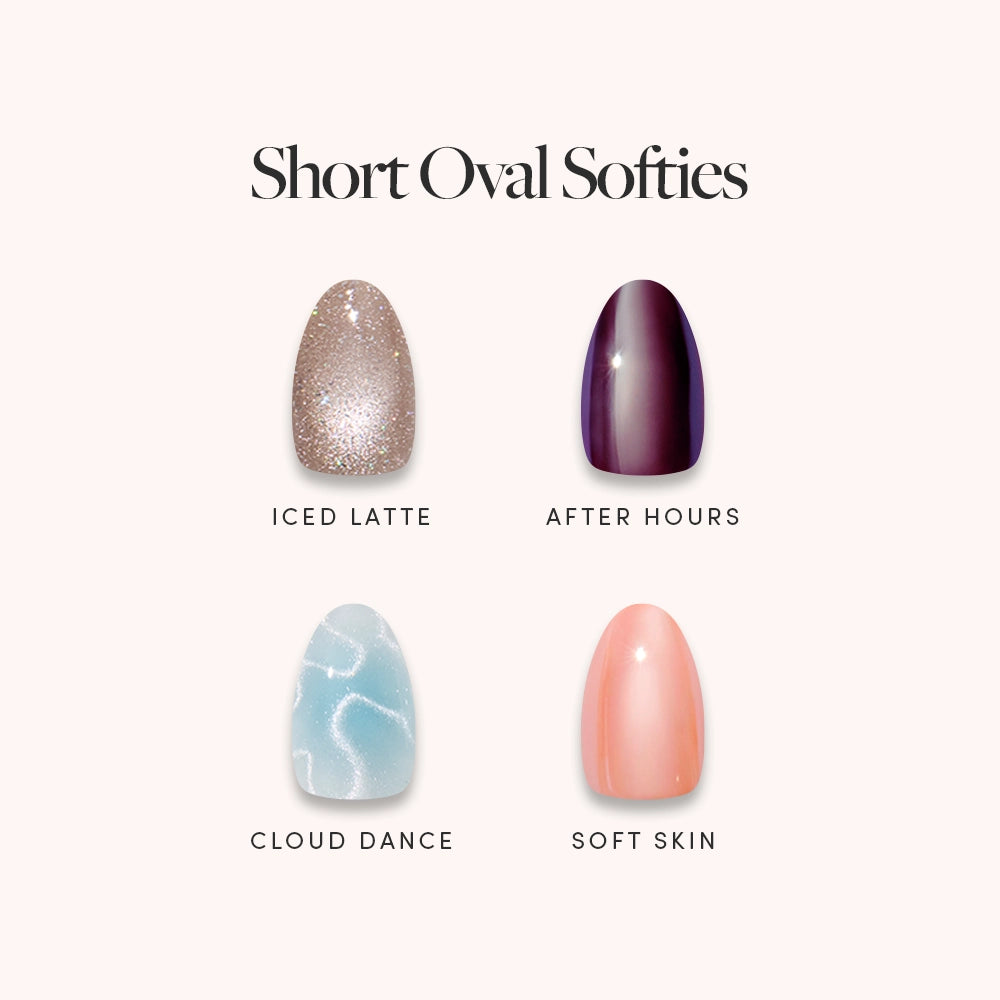 Short Oval Softies