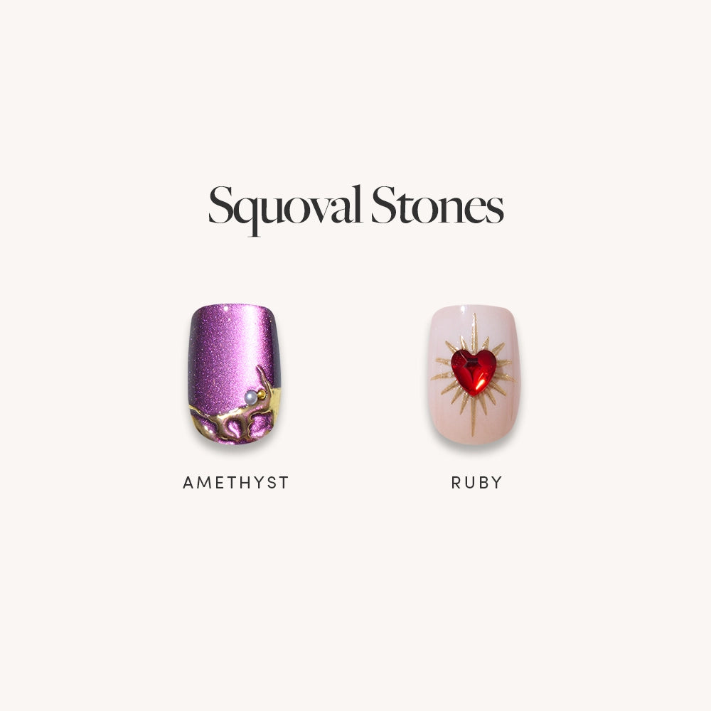 Squoval Stones